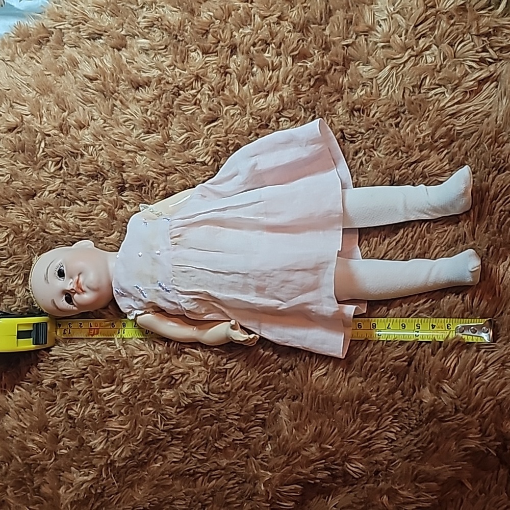 Vintage K&R Kammer & Reinhardt bisque mold doll jointed numbered Star of David